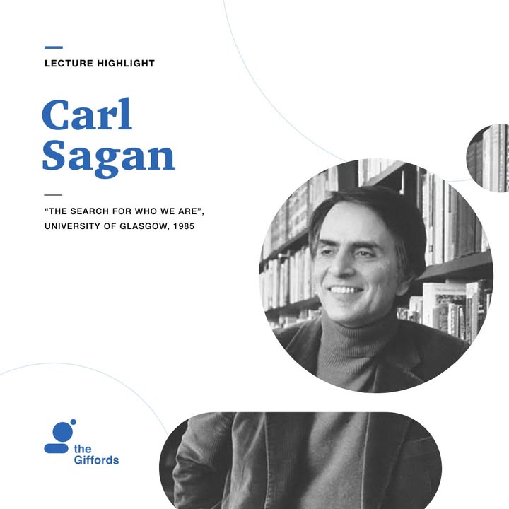 GiffordLectures's tweet image. Carl Edward Sagan was an American astronomer and science communicator best known for his research on the possibility of extraterrestrial life. #TheGiffords