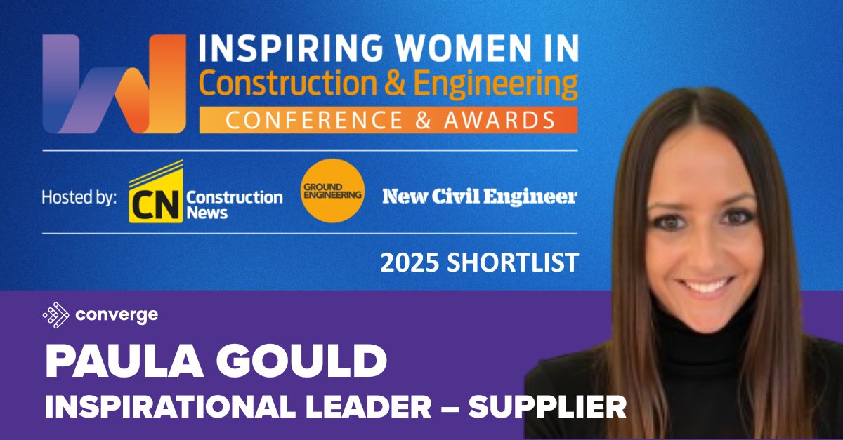 We’re proud that our VP of Operations, Paula Gould, has been shortlisted for ‘Inspirational Leader – Supplier’ at the Inspiring Women in Construction &amp; Engineering Awards 2025!

👏 Congrats to Paula and all the incredible finalists!
 <a href="/CNPlus/">Construction News</a>, <a href="/ncedigital/">New Civil Engineer</a> <a href="/GE_magazine/">Ground Engineering</a> #IWCE