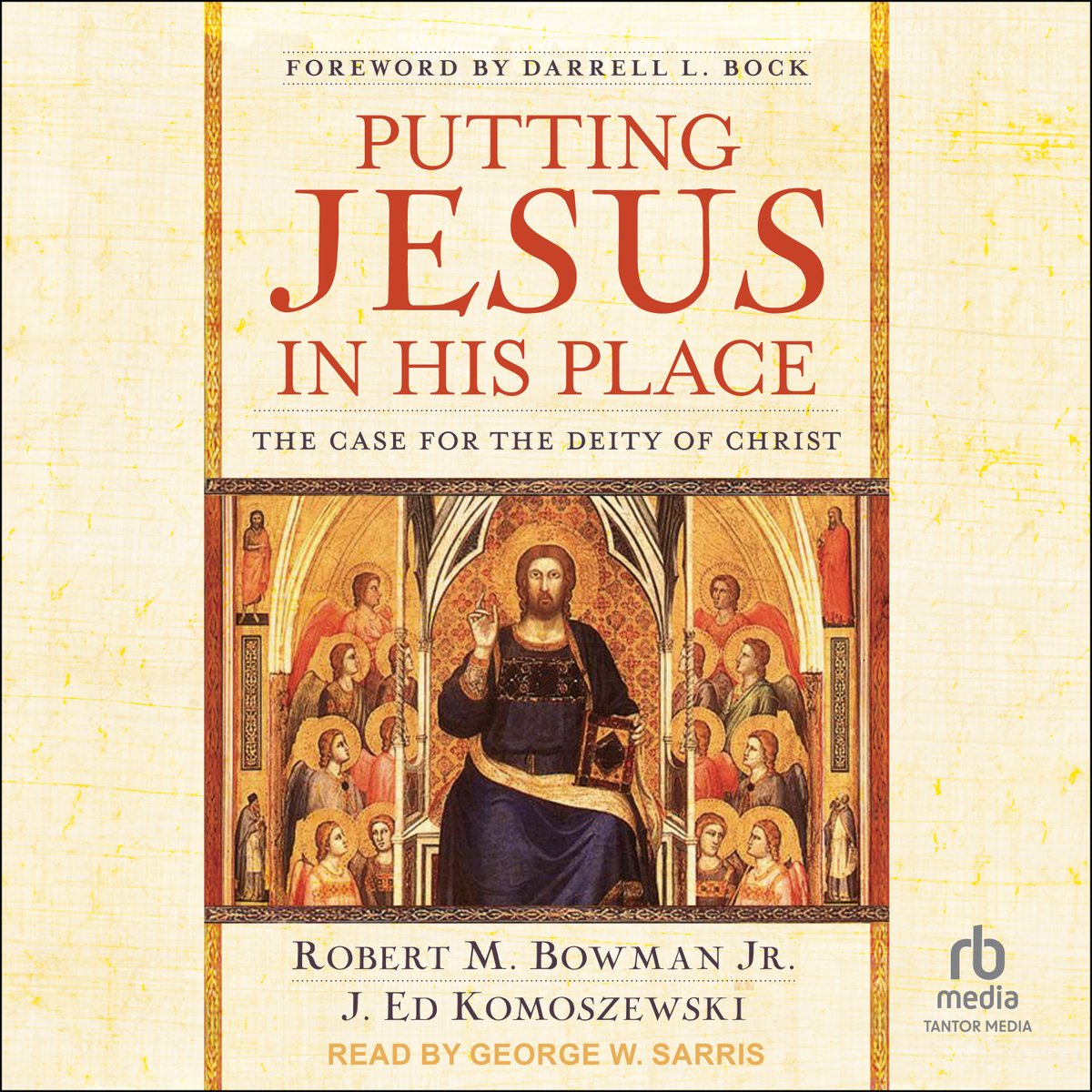 The wealth of biblical teaching on the deity of Christ.

Performed by George W. Sarris
rbmediaglobal.com/audiobook/9798…

#newrelease #audiobook #Christianity <a href="/EdKomoszewski/">J. Ed Komoszewski</a> <a href="/RobertMBowmanJr/">Robert M. Bowman Jr.</a>