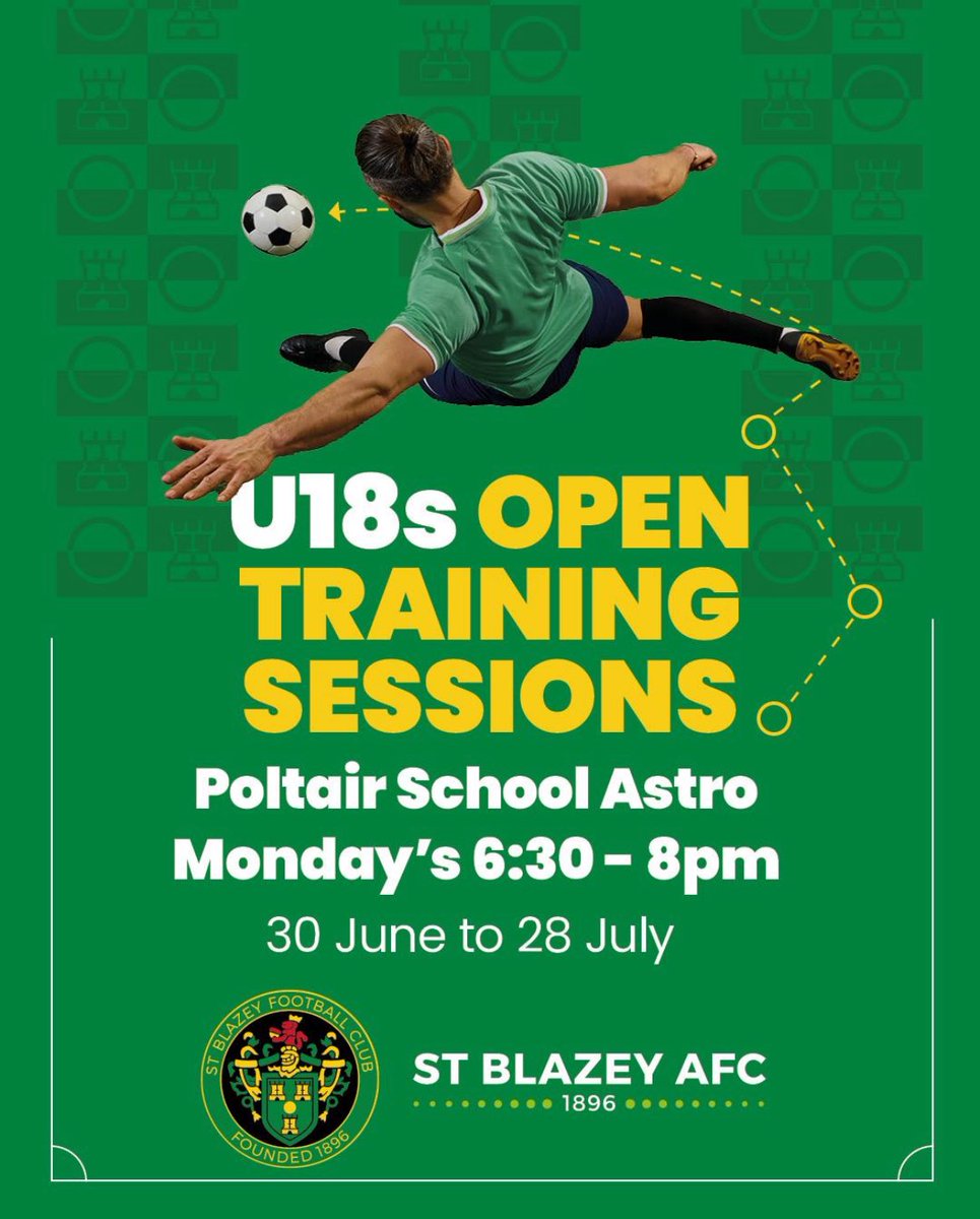 We are delighted to announce former Plymouth Argyle Academy Lead Coach Richard Barnes as our new U18 Premiership Manager this season, assisted by Simon Curtis. 

Darren Cook takes charge of the Championship squad. 

These 5 sessions open to ALL before final squads are assembled.