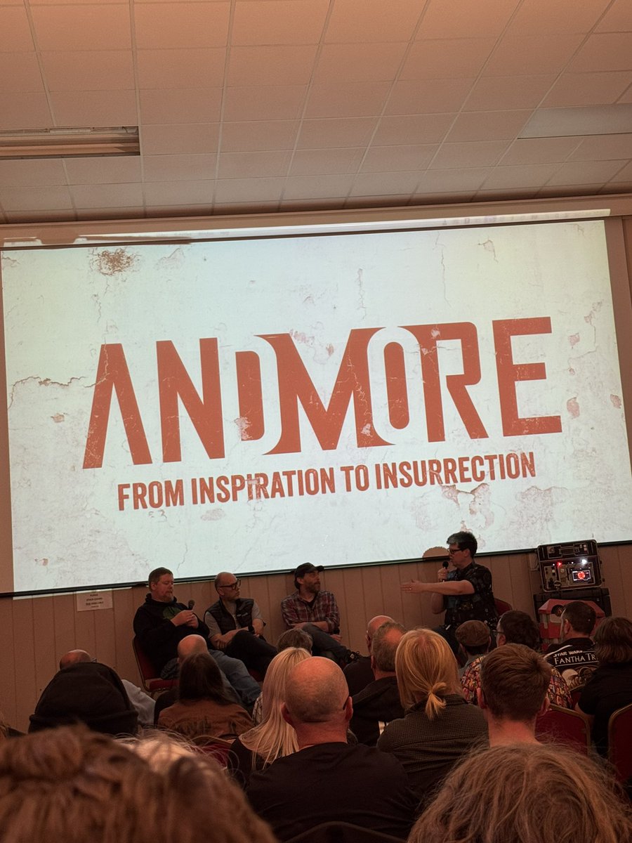 StarWarsSession's tweet image. To say ‘AndMore’ was a success is a complete understatement! Saturday felt like the most genuine celebration of all things Andor. 

Bravo to Dave Tree and the AndMore team - Saturday was special. 

#AndMore #Andor #StarWars #StarWarsPodcast