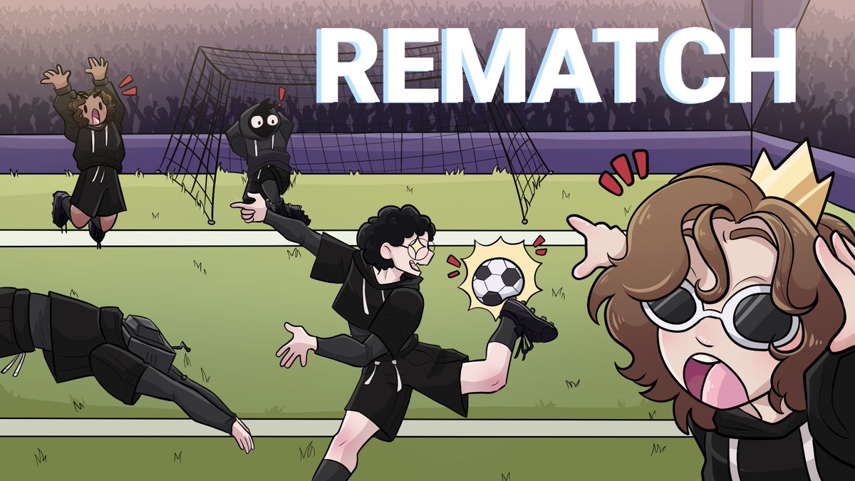 ITS TIME!! THE REMATCH VIDEO HAS FINALLY BE RELEASED PLEASE GO GIVE IT A WATCH!! 

youtube.com/watch?v=B9f0Zc…