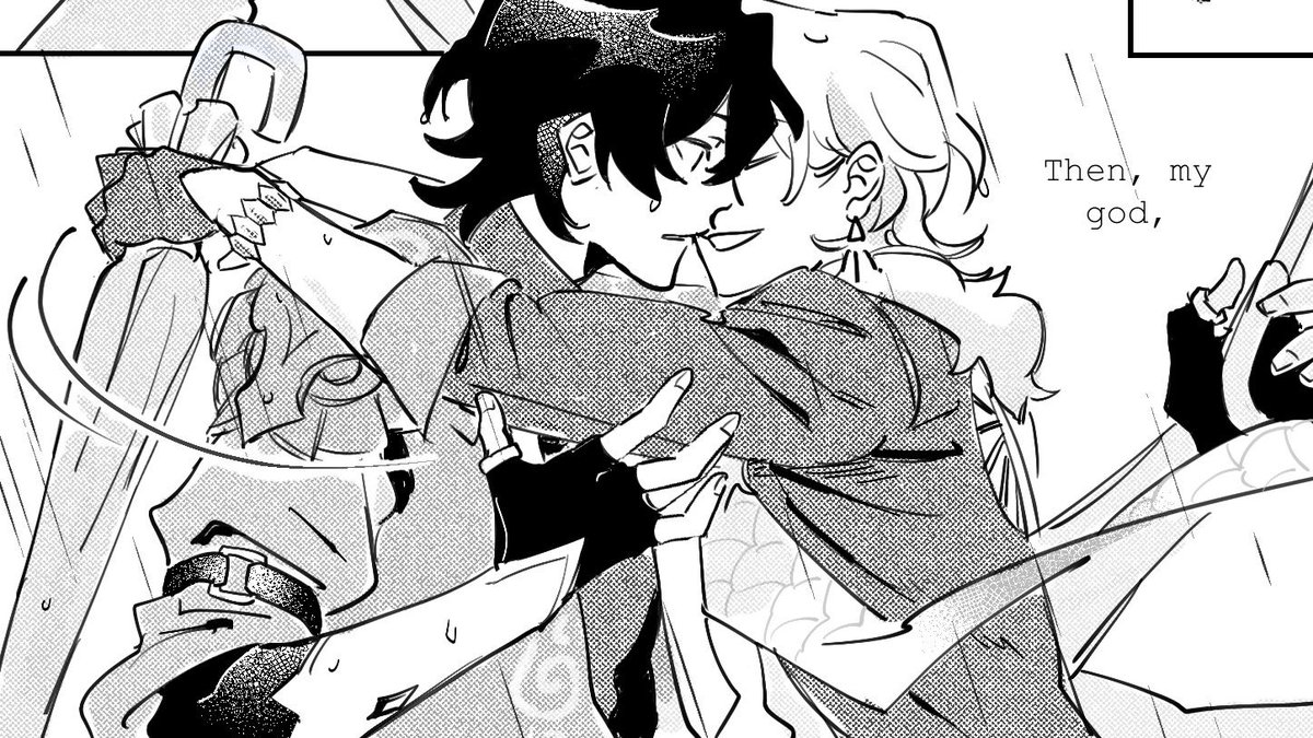 After 3 months of work, my #ratiorine  comic "Dear Truth, from your misfortune" is finally done!

With a total of 38 pages, Aventurine's thoughts after the comic "Fool" is revealed!  Sub or buy for early access! (check my bio or the replies >.<)