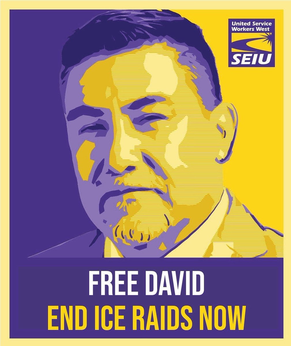 LizShuler's tweet image. The nearly 15 million working people of the AFL-CIO and our affiliated unions demand the immediate release of @SEIUCalifornia President David Huerta.

The labor movement stands with David and we’ll continue to peacefully demand justice for our union brother until he is released.