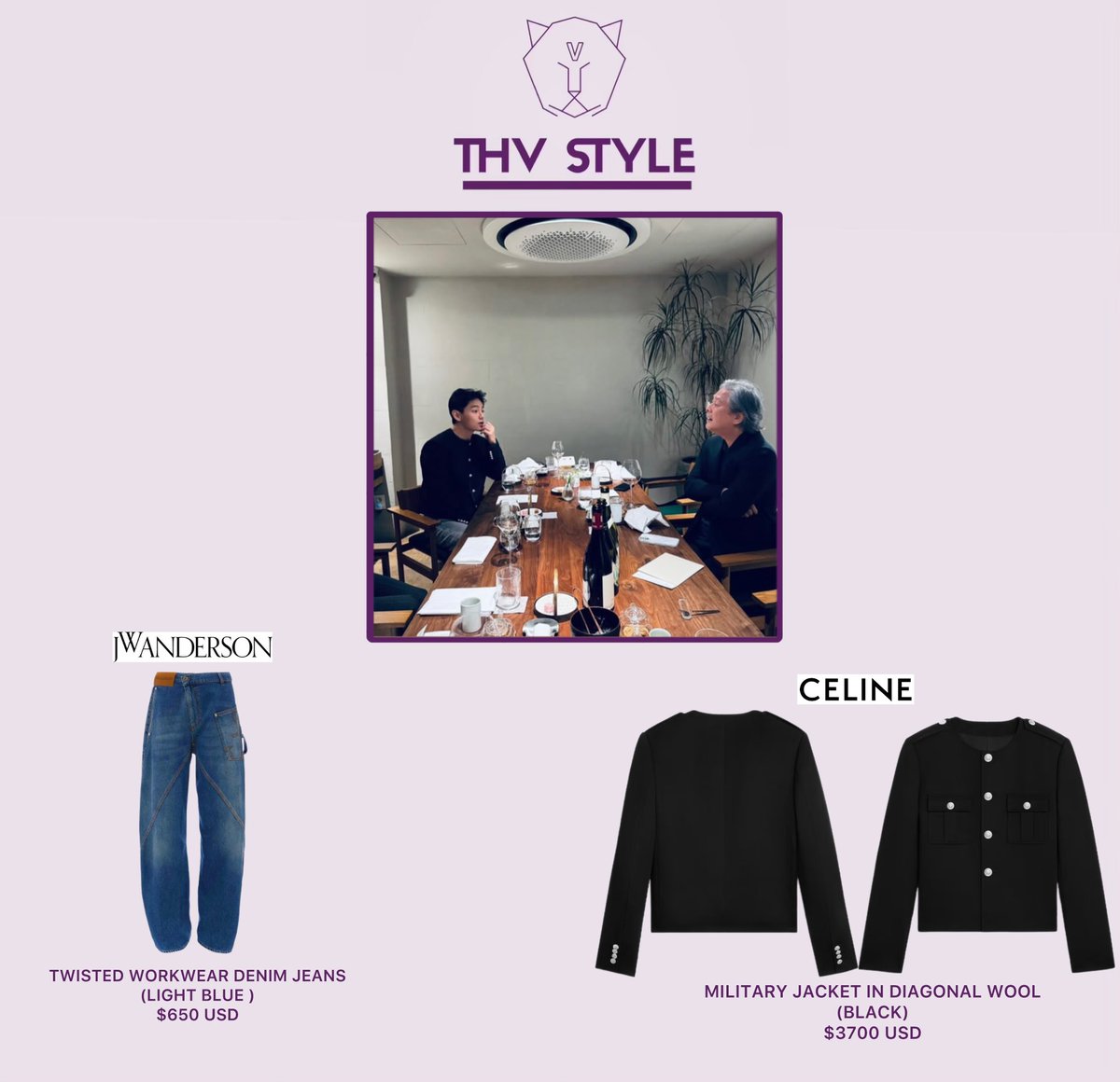 Thv_style's tweet photo. Taehyung's Look via IG Story (250609)🕴️📷
♣️- Reply with:
TAEHYUNG WITH US TODAY
TAEHYUNG RETURNS TODA
#SEE_V_TODAY
📷Add pictures or GIFS to avoid spam📷
✖️Don’t reposted without a credit✖️
@BTS_twt
#THV #THVSTYLE
🔗-https://t.co/0qwWSh29aV https://t.co/775Zf4AJ7h