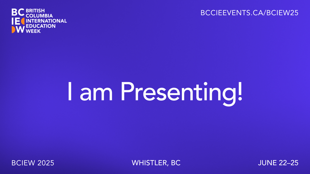 Are you attending or presenting at #BCIEW2025? We've created some downloadable social graphics to let your network know!