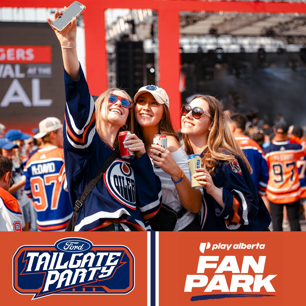 🧡💙 OIL COUNTRY, IT’S ON!

The action lives in ICE District as the Stanley Cup Final rolls on tonight! 

Doors: 5:00 PM⁠
Puck Drop: 6:00 PM
⁠
Don't forget, your LOILTY Rewards QR code is your ticket into Fan Park!