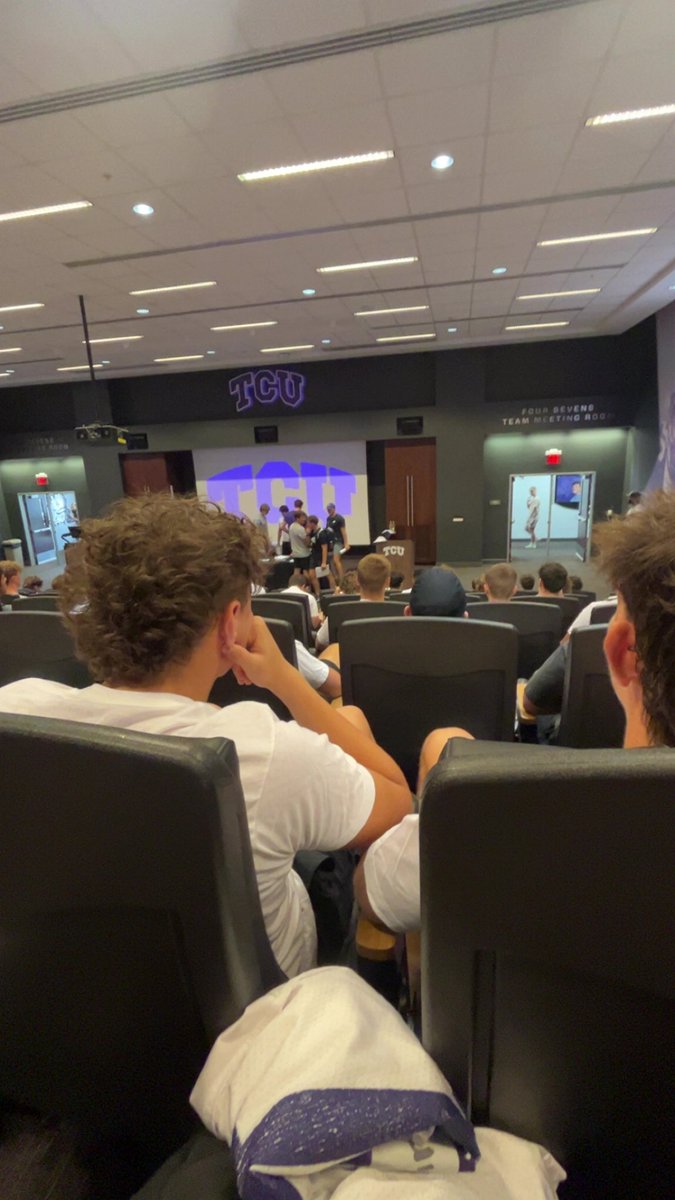 I had a great time at <a href="/TCUFootball/">TCU Football</a> specialty camp yesterday, and again thank you coach <a href="/jackstein27/">Jack Stein</a> for the invite. I look forward to keeping in touch with these amazing coaches and program!

<a href="/RecruitHeights/">RecruitTheShield</a> <a href="/HHKnights_FB/">Harker Heights Football</a> <a href="/MarkHum7/">Mark Humble</a>