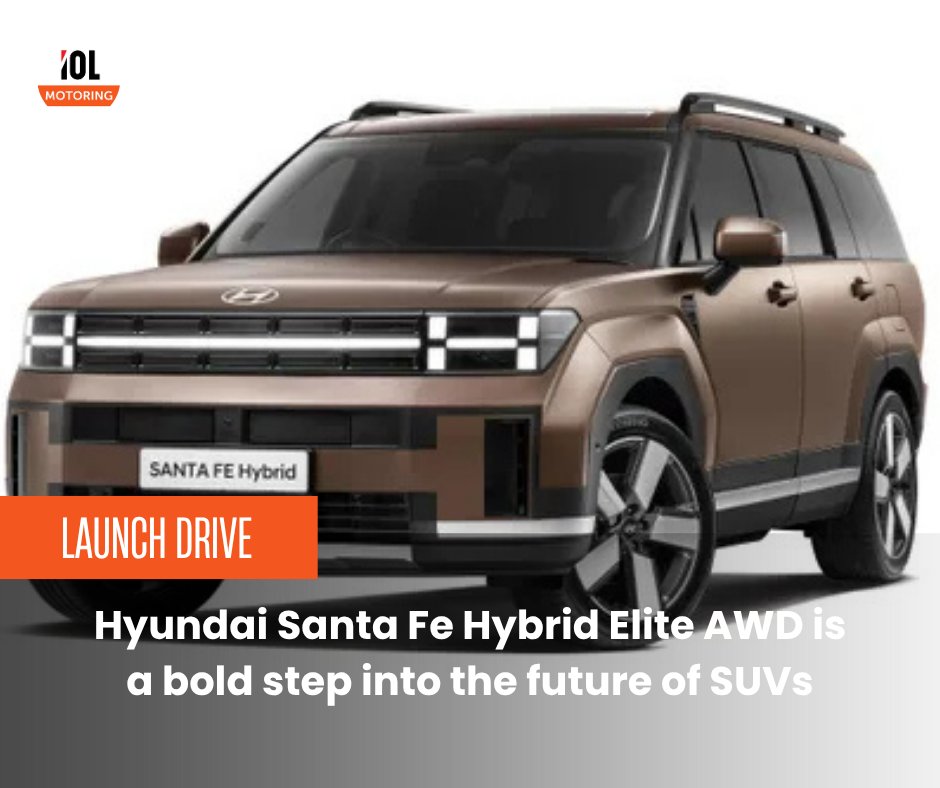 IOLmotoring's tweet image. The all-new Santa Fe Hybrid Elite AWD is here, redefining SUV innovation with bold design and electrified performance. 
#SantaFeHybrid #HyundaiInnovation #SUVFuture  
Read on tinyurl.com/ye23uyux