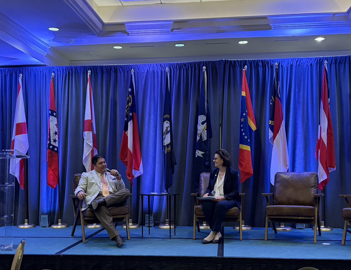 SEARUC President Kathleen Jackson and Rudy Garza, President and CEO of CPS Energy, talk water policy, electric reliability, and San Antonio’s rapid population growth. #SEARUC