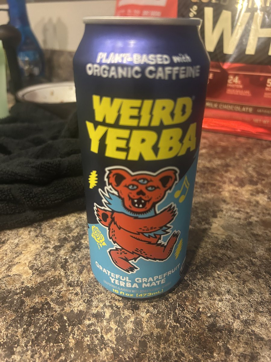 MothershedCW's tweet photo. Wife saw this at the store and got it for me. Good to see her ball knowledge increasing.
Side note never tried the #yerb but it’s pretty good https://t.co/fr00ADn85Q