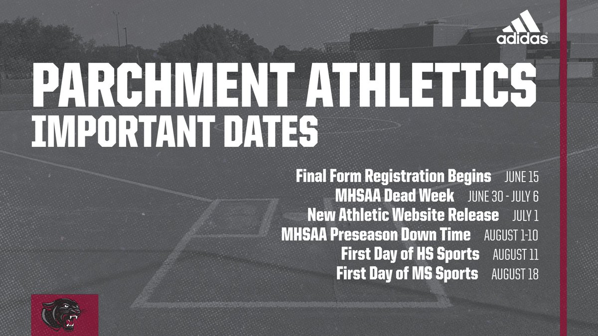 Parchment Panthers Athletics (@parchmentad) on Twitter photo 
