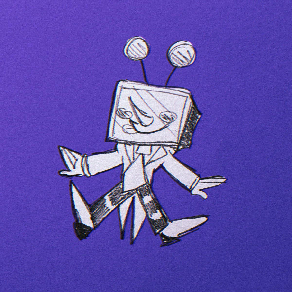 doodled this lil goober 

#deltarune