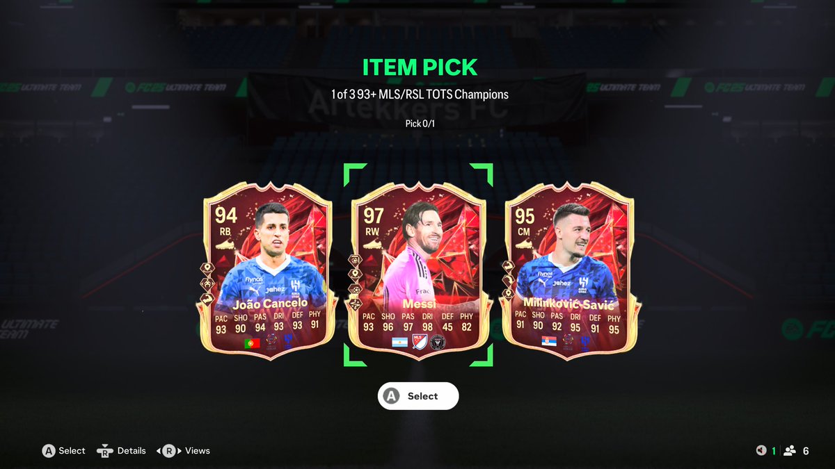 Thought I’d start champs tonight.

Won’t have time to play all games but
1-1 so far, we take those 🐐 ❤️