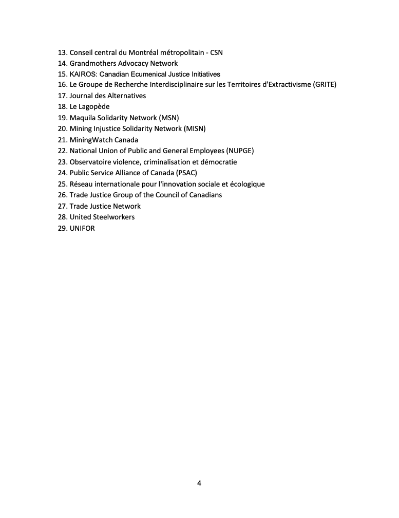 MiningWatch Canada (@miningwatch) on Twitter photo 29 Canadian civil society organizations & unions, including MiningWatch Canada, urge the Canadian government not to implement Canada-Ecuador free trade agreement.
Read our letter to Prime Minister Mark Carney <a href="/MarkJCarney/">Mark Carney</a> 29 Canadian civil society organizations & unions, including MiningWatch Canada, urge the Canadian government not to implement Canada-Ecuador free trade agreement.
Read our letter to Prime Minister Mark Carney <a href="/MarkJCarney/">Mark Carney</a>
