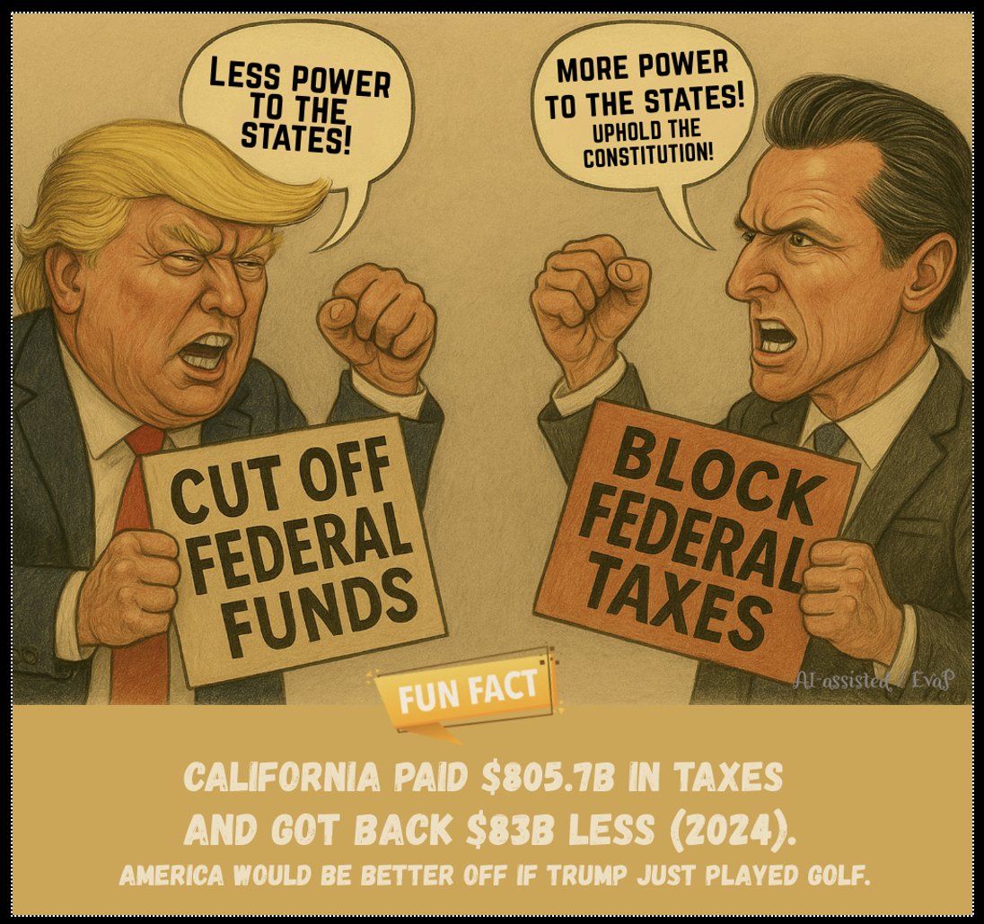 <a href="/StephenM/">Stephen Miller</a> MAGA propaganda.
MAGAs scream about borders while Trump tears down checks and balances. That's how dictators rise.😵‍💫