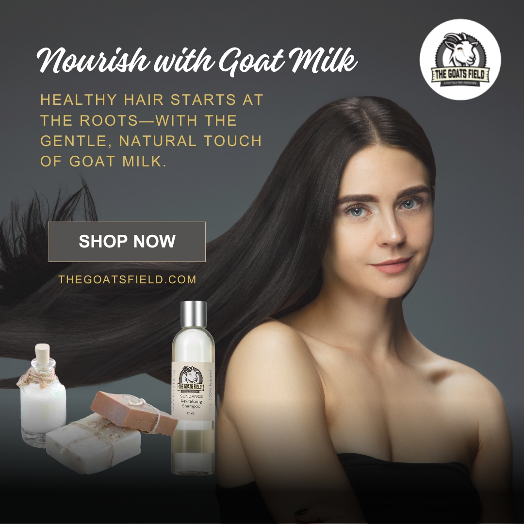 💫 Discover the gentle power of goat milk shampoos and conditioners—nourish your scalp and revive your hair naturally! 🌿✨ #HairCare #NaturalBeauty #GoatMilk #HealthyHair #ScalpCare #SelfCare #BeautyRoutine #CustomerAppreciation #EcoFriendly #PureIngredient...