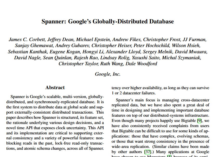 How did Google build the first database with truly global scale?

Spanner is an absolute classic, one of the most interesting papers I’ve read and one I keep coming back to. It presents an incredibly impressive system: a globally-distributed database running at the largest