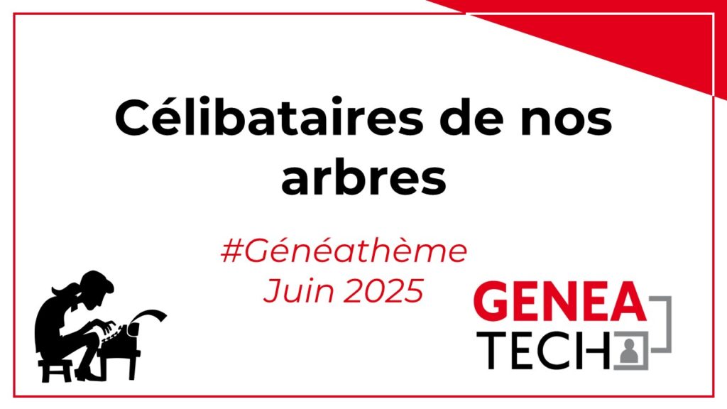 #geneatheme #genealogie Avec un peu de retard, et ça sera sûrement pas la dernière fois, le généathème est en ligne sur le site !!
geneatech.fr/blog/celibatai…