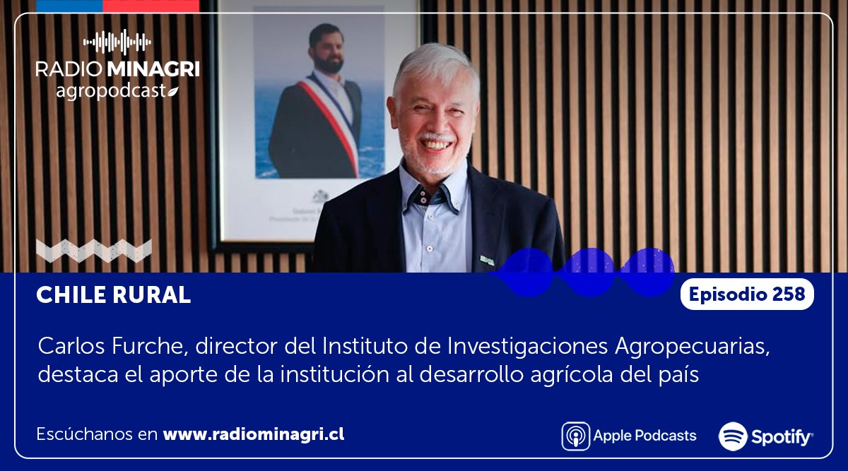 En #ChileRural, Carlos Furche, director del INIA, aborda el impacto de la institución en la agricultura chilena, desde el desarrollo de nuevas variedades de cultivos y bioinsumos hasta la protección del patrimonio genético.

Escúchalo aquí ➡️ fucoa.cl/podcast/chile-…
