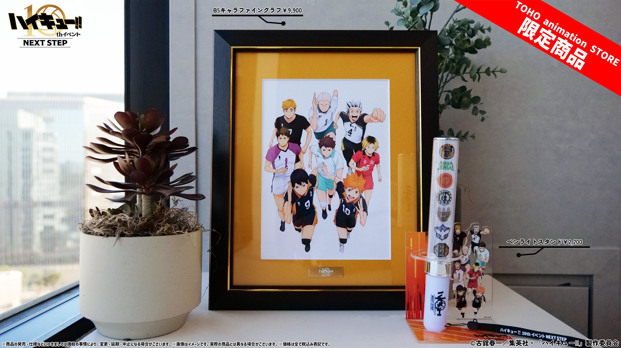 ハイキュー!! 10thイベント B5キャラファイングラフ ハイキュー!! 10th