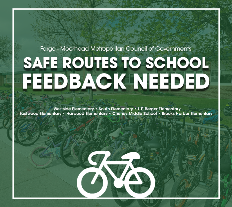 In an effort to make walking and biking safer for students, the City of West Fargo, WFPS, and Metro COG are updating the West Fargo Safe Routes to School Plan. Your feedback will help identify challenges and shape improvements
📝 Parent survey: ow.ly/Q5Sh50W4fUu