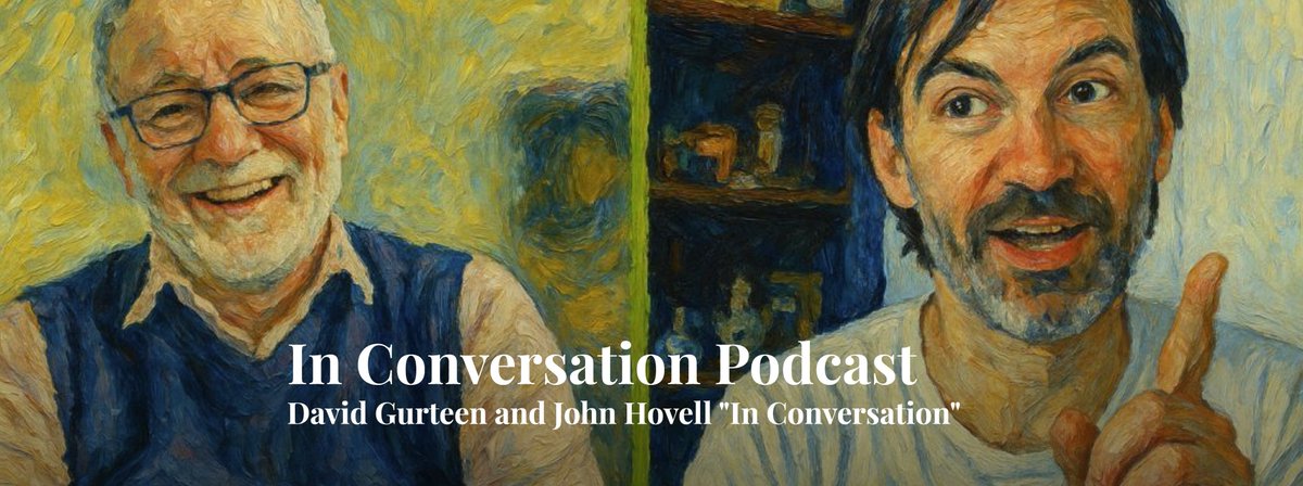 In Conversation is a live weekly video podcast on Conversational Leadership available on YouTube. Each week, John Hovell and I explore a particular aspect of the topic that resonates with us in the moment.
We meet most Thursdays at 9:15 AM Washington DC time (2:15 PM London