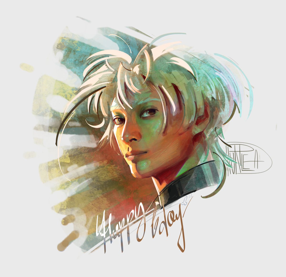 Birthday gift portrait of my friend's oc