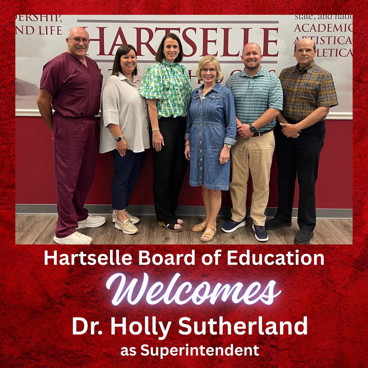 Today, Dr. Sutherland begins her new position as Superintendent of Hartselle City Schools. Please join us in welcoming the Sutherlands to the Tiger family. #WeAreHartselle! #TigerProud!