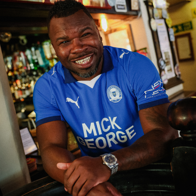 theposh's tweet photo. Write your name in history alongside @A9Mac, @12CMS12 and our Posh legends 💙. 

To find out more about our 2025/26 Home Replica Kit, visit ⬇️  

#pufc