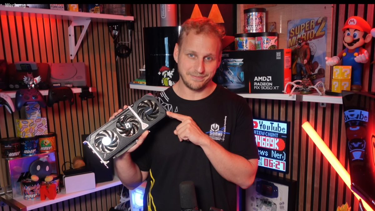 Bei @ NerdOverTech : Gemacht um die Konkurrenz MÄCHTIG zu ärgern! - Radeon 9060 XT Review 🔥

VGA: GIGABYTE GV-R9060XT GAMIMG OC 16GD

📺 : youtu.be/LW1NK5m6vak

#GIGABYTE #AORUS #AMD #RX9060XT