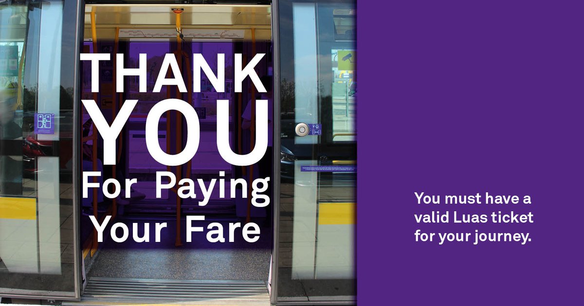 Luas (@luas) on Twitter photo A valid ticket is required on all #Luas journeys. <a href="/LeapCard/">TFI LeapCard</a>, Luas paper tickets, and Public Services Cards with Free Travel are all valid tickets, provided they are used correctly. Your paper ticket must be valid for all Luas zones you are travelling in, and must be the correct A valid ticket is required on all #Luas journeys. <a href="/LeapCard/">TFI LeapCard</a>, Luas paper tickets, and Public Services Cards with Free Travel are all valid tickets, provided they are used correctly. Your paper ticket must be valid for all Luas zones you are travelling in, and must be the correct