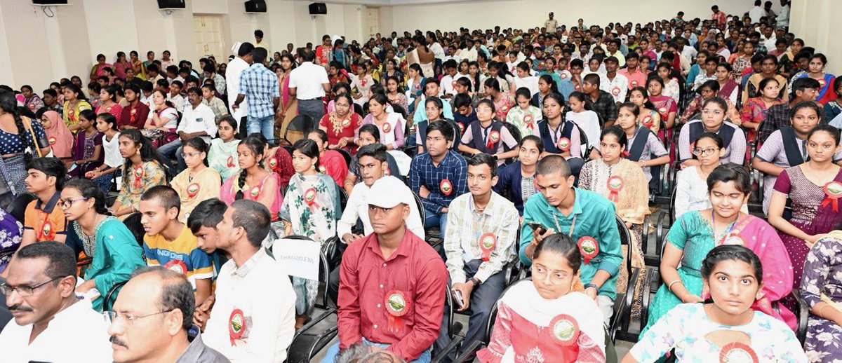 Manohar Nadendla (@mnadendla) on Twitter photo Thrilled to honor Eluru’s Shining Stars today! Congratulations to <a href="/naralokesh/">Lokesh Nara</a> garu for this inspiring initiative recognizing students like Aswin Kumar from Jangareddygudem, who scored 768 in Intermediate despite disabilities. Am sure with the support of Parents and Teachers their Thrilled to honor Eluru’s Shining Stars today! Congratulations to <a href="/naralokesh/">Lokesh Nara</a> garu for this inspiring initiative recognizing students like Aswin Kumar from Jangareddygudem, who scored 768 in Intermediate despite disabilities. Am sure with the support of Parents and Teachers their