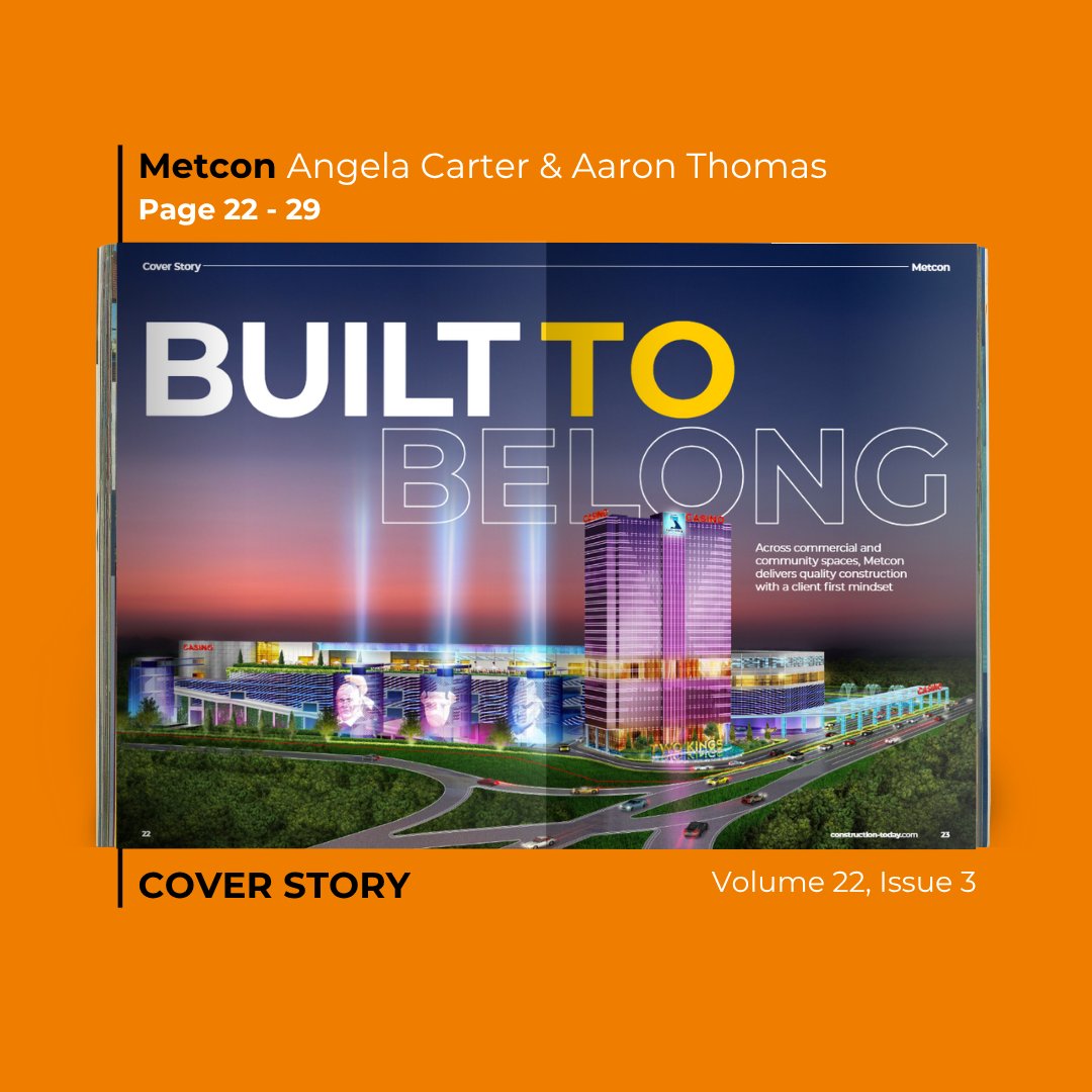 Is it possible to build with purpose and profit? Metcon proves it every day.

Angela Carter, VP of Business Development, and Aaron Thomas, CEO of Metcon, reflect on the company’s 25-year journey.

ow.ly/8uQ250W68AJ