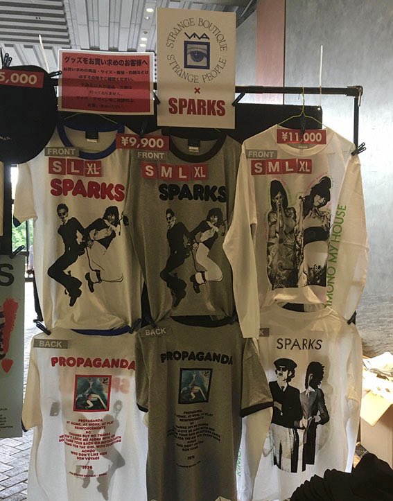 SPARKS VIVA STRANGE BOUTIQUE コラボT XL 未開封 SPARKS VIVA Strange