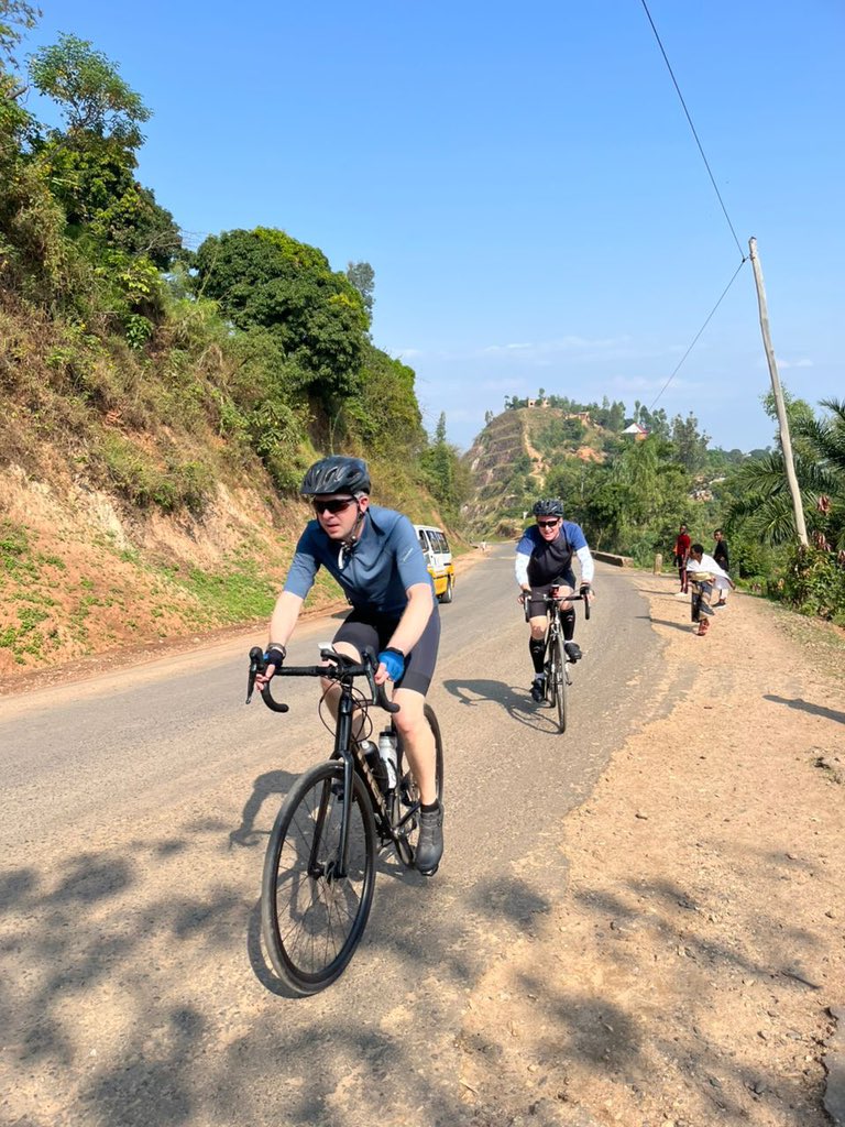 Wonderful to be in #Burundi doing the ‘Tour de Burundi’ to raise funds for #GreatLakesOutreach who do fantastic work to in the world’s second poorest country.  Please do consider sponsoring me.  I’ll personally match anything up to  my £10,000 target - justgiving.com/page/johnmurto…