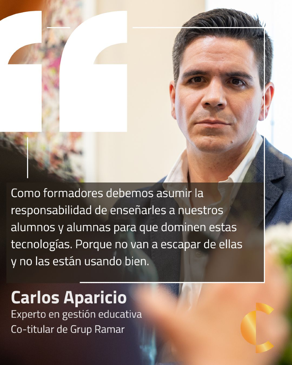 "Como formadores debemos asumir la responsabilidad de enseñarles a nuestros alumnos y alumnas para que dominen estas tecnologías"
— Carlos Aparicio, en #EdelvivesCollection

📌 Pronto más ideas clave sobre tecnología en el aula. ¡No te lo pierdas!

Edelvives #TecnologíaConSentido