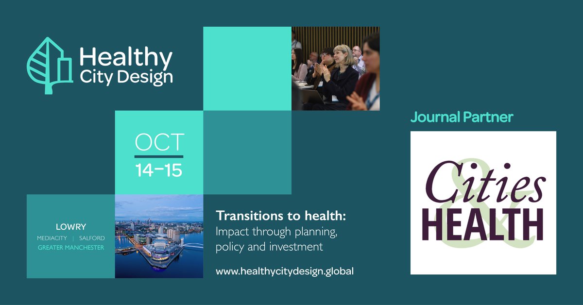 The Healthy City Design Congress is moving to Manchester

We’re proud to be event partners, with our CEO Max Farrell on the Advisory Board &amp; as Lead Judge. The Call for Papers deadline has been extended, share your ideas now!

📅 Register: f.mtr.cool/mezzyxmtwk

#LDNCollective