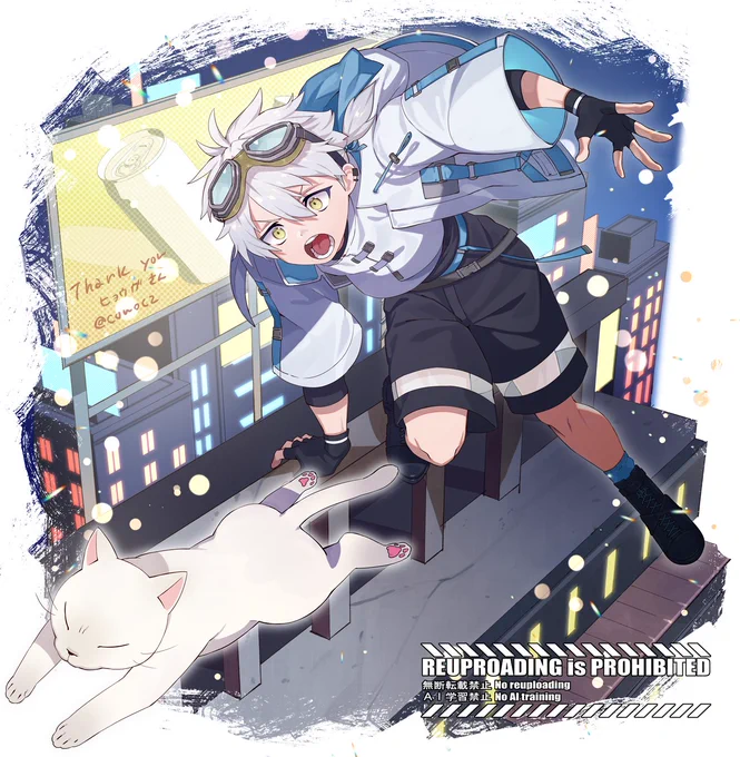スケブで描かせていただきました!