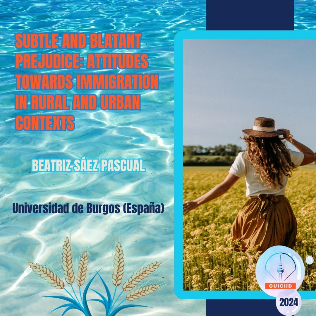 ¿Tienen más prejuicios los habitantes rurales?

🔍 Ponencia presentada en el área de #HUMANISMOYCIENCIASSOCIALES del  #CUICIID2024 por:   

📣 Beatriz Saéz Pascual  
🏛 Universidad de Burgos (España)   

🎥  youtu.be/UTtKXq6xL7A?si…