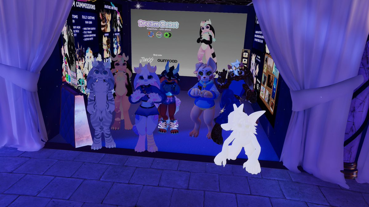Having so much fun at furality! had a lil mini meetup at my booth yesterday <3 

Thank you all who came by, it feelt unreal too meet you all <3 

( ill be at the 3D meet up later today 👀)