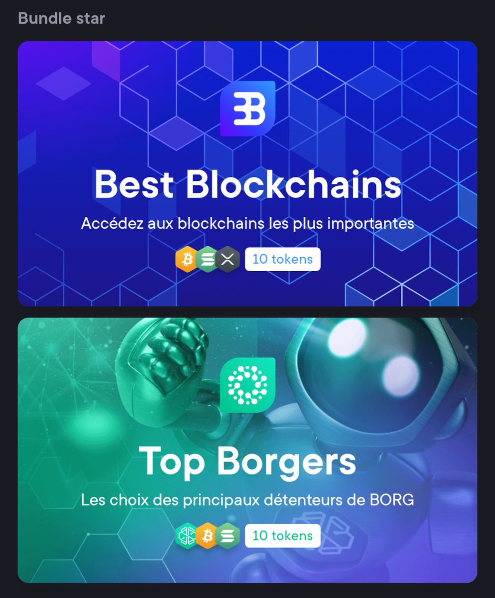 🚨🚨🚨 BREAKING NEWS 🚨🚨🚨 

Le Crypto Bundle "Top Borgers" est désormais disponible sur l'application <a href="/swissborg/">SwissBorg</a> ✅