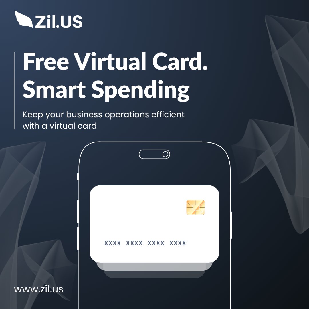 Get your virtual card free from Zil.US today. Control spending and track expenses with no hidden charges.

Learn more: zil.us/virtual-card/

Click here for interactive demo: zilmoney.storylane.io/share/8jvvsw8g…

#VirtualCardFree #BusinessPayments