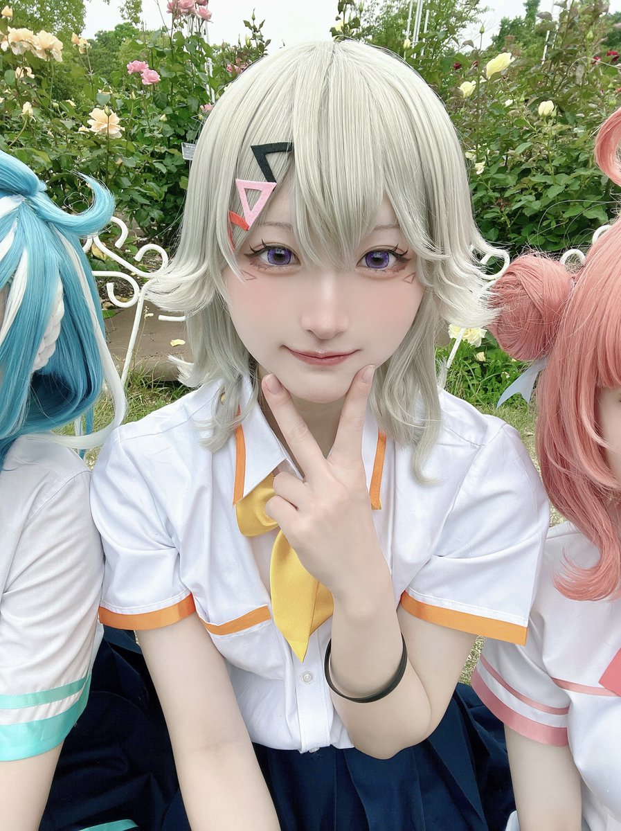 cos￤vspo￤🪐

いました‼️‼️‼️‼️‼️
両隣の愛しい頭出演嬉しすぎるな

#アコスタ鶴舞