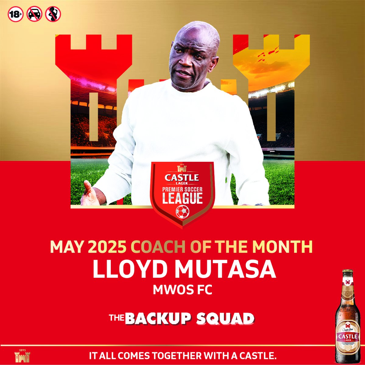 Castle Lager Zimbabwe (@castlelagerzw) on Twitter photo Congratulations to our May coach of the month, Lloyd Mutasa! Congratulations to our May coach of the month, Lloyd Mutasa!