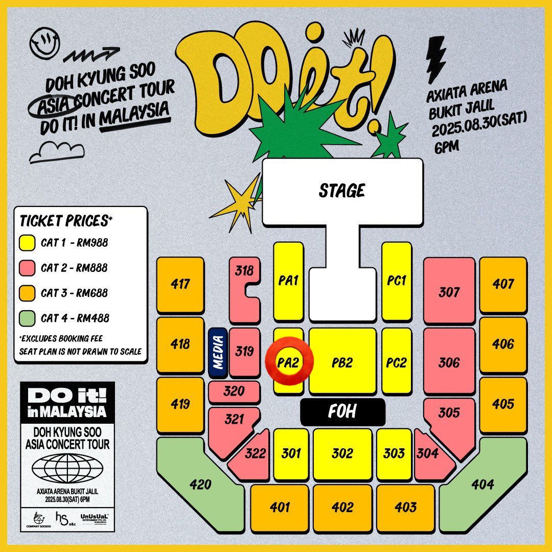 dodyoed's tweet photo. [WTS / HELP RT]

Doh Kyungsoo Do It in KL Ticket

🎫 1x CAT 1 PA2, Row 2, Seat No.21
💰RM1000 *negotiable
✅my own ticket
✅accept payment through 🇲🇾local bank/wise/bigpay/paypal

RTS : secured a better seat ^^

DM me if interested!

#DOitinKL #DOHKYUNSOOinKL https://t.co/LeaOhIWFKL