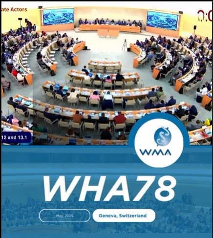 Got an opportunity to draft the World Medical Association Statement on “Reducing the Burden on Non-Communicable Diseases”, submitted during the 78th World Health Assembly (May 2025). 

Full statement : wma.net/wp-content/upl…

#ncd #wma #wha #worldhealthassembly #who #geneva