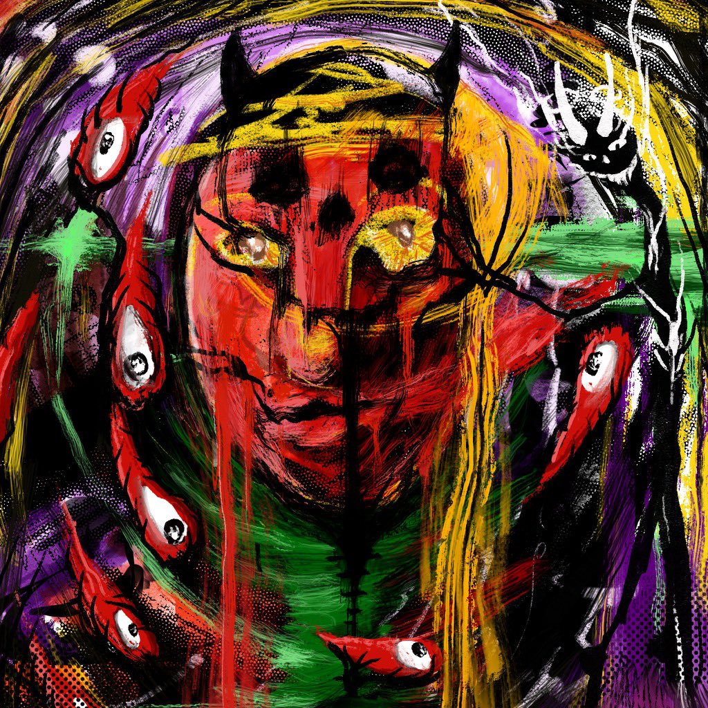 GM! I want to see more art on my timeline. 

Share yours below if you dare 🫡🎨