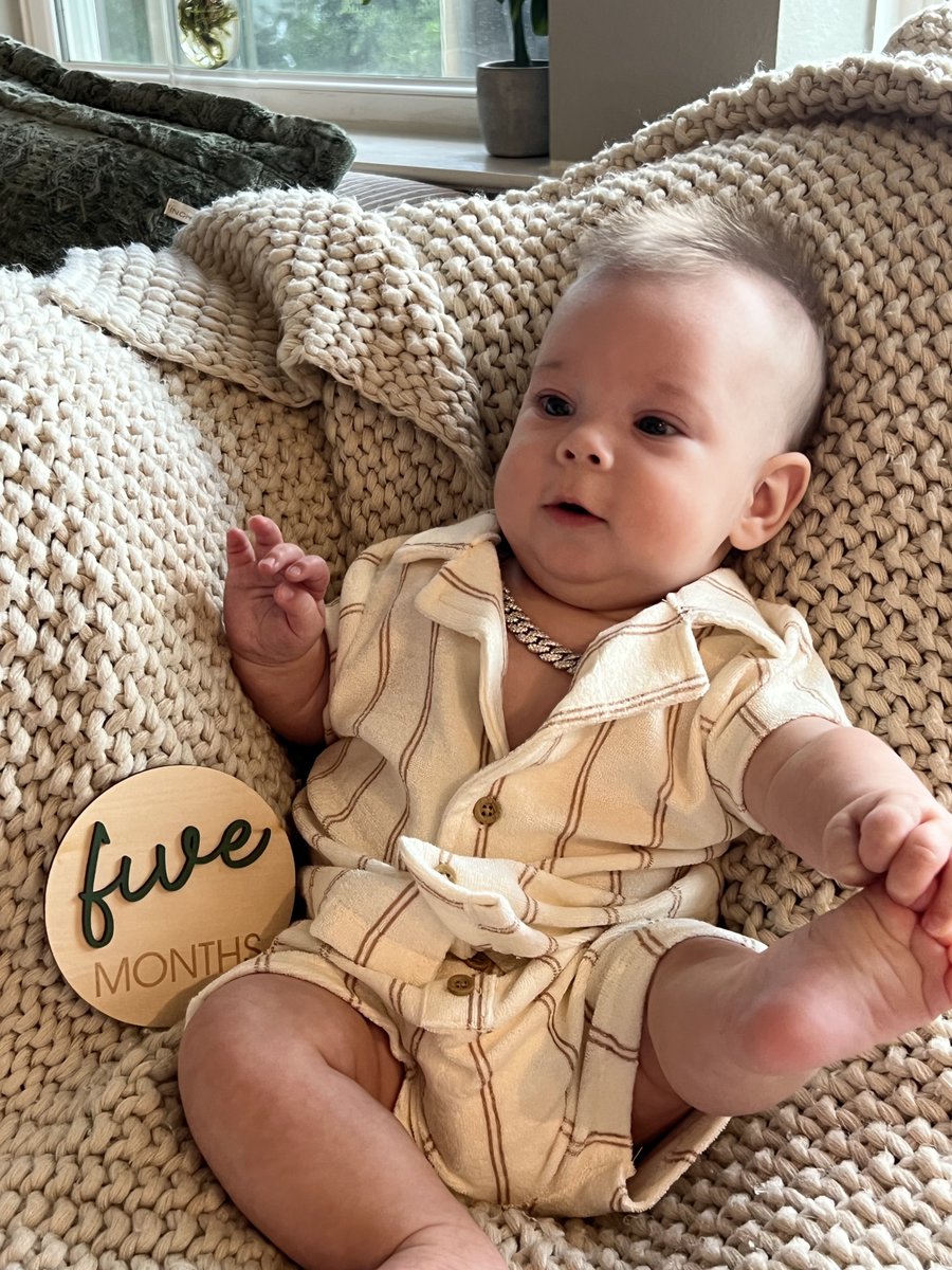 Joe Spisak | Fulfill.com (@joespeezy) on Twitter photo My little G turned 5 months today.
Strong as an ox and has freaky good hips.
DM’s are open for early NIL offers <a href="/NCAAWrestling/">NCAA Wrestling</a> My little G turned 5 months today.
Strong as an ox and has freaky good hips.
DM’s are open for early NIL offers <a href="/NCAAWrestling/">NCAA Wrestling</a>