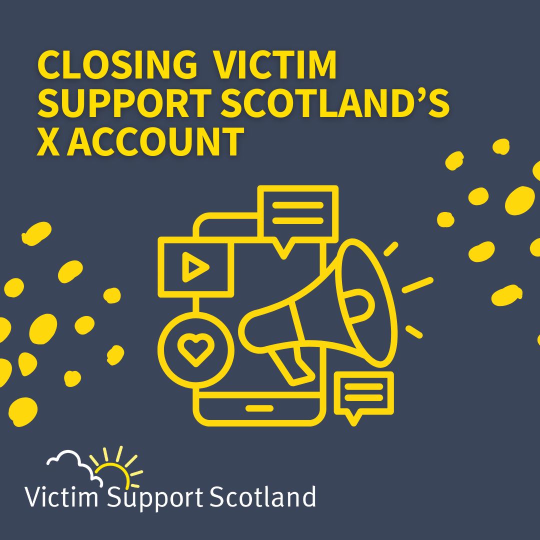 Victim Support Scotland tweet media
